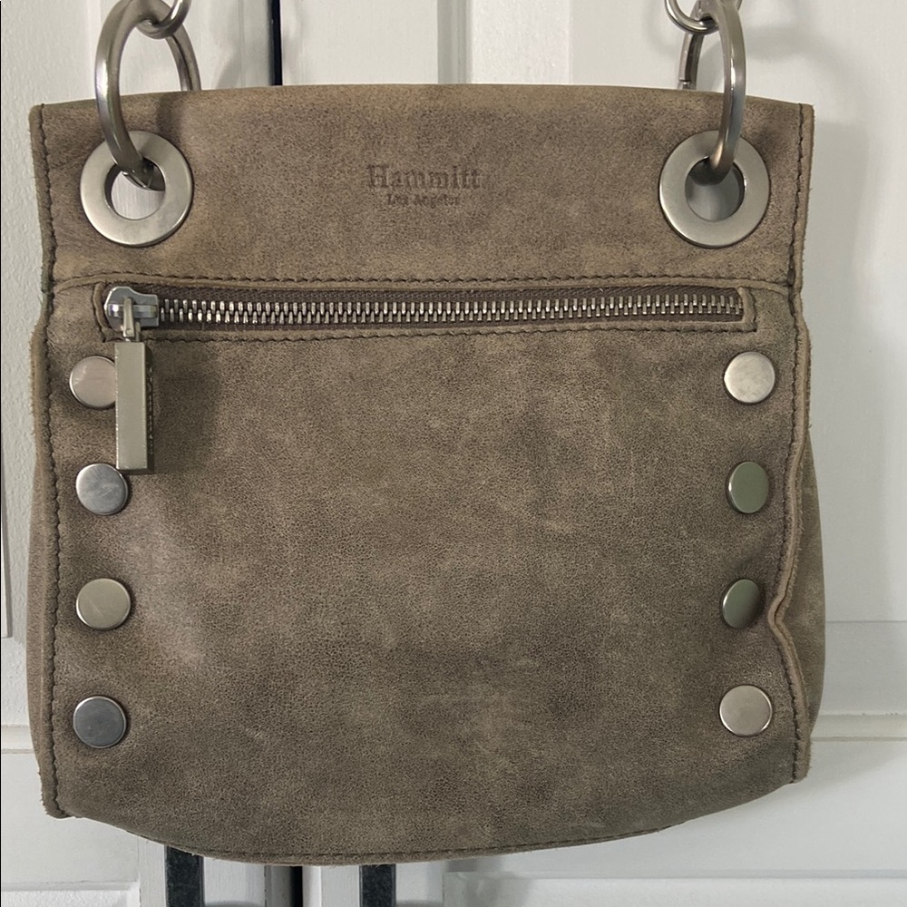 Hammitt Tony Small Taupe Crossbody